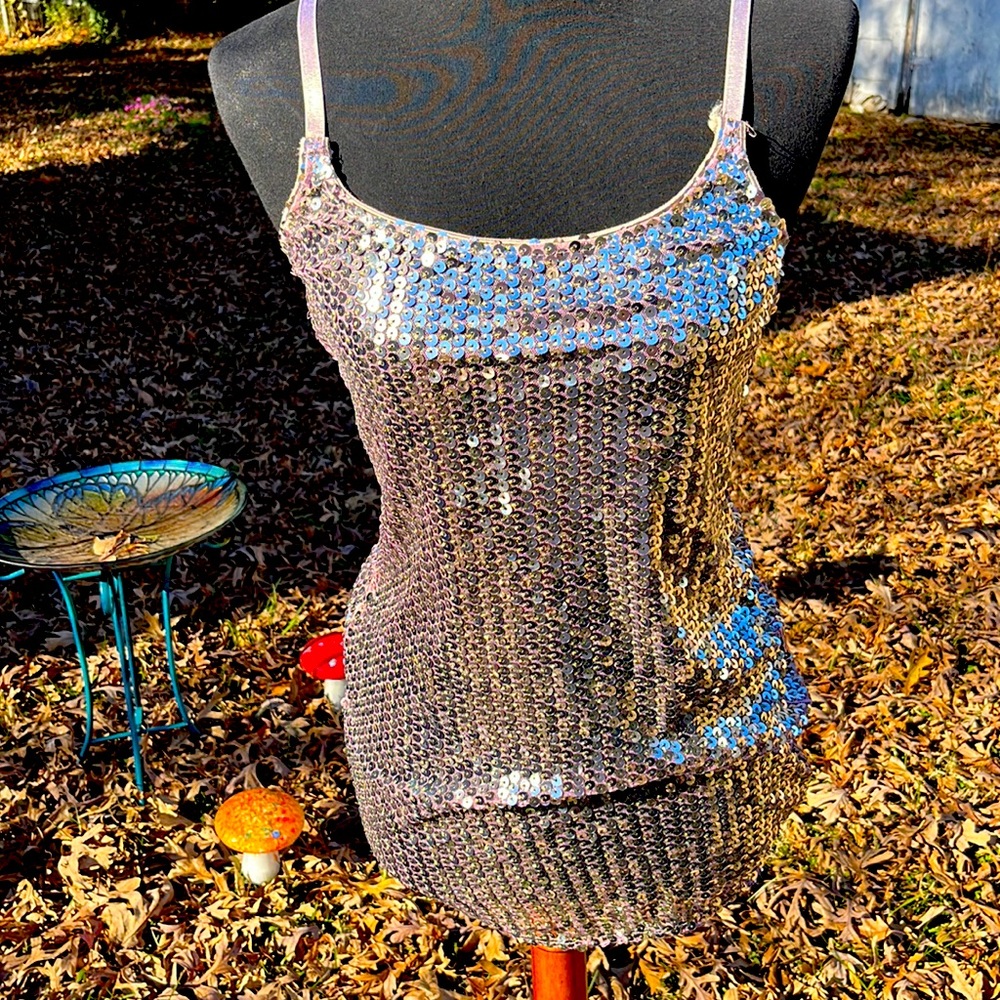 Daytrip sequin tank